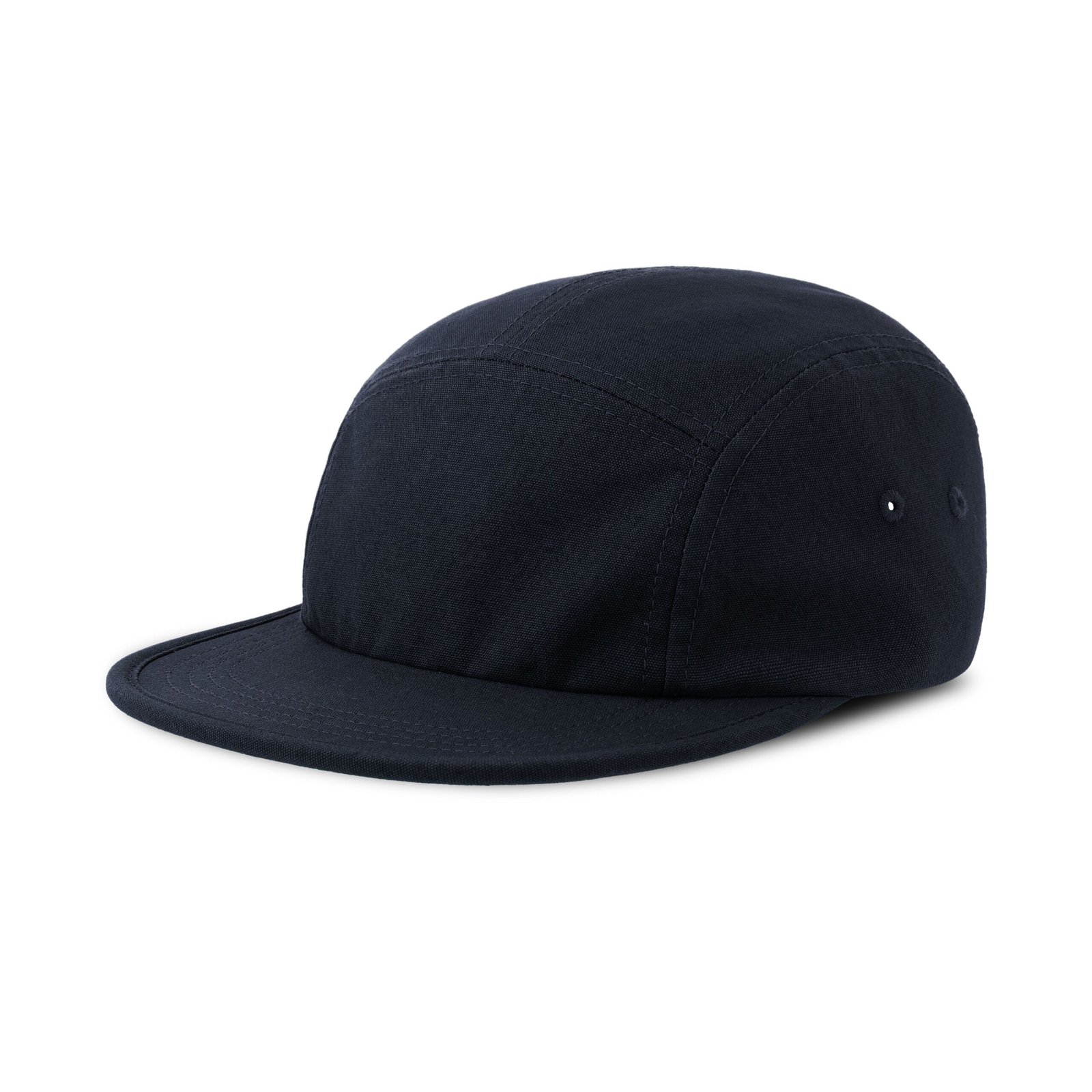 Casquette 5 pans visière plate effet délavé – casquette personnalisée