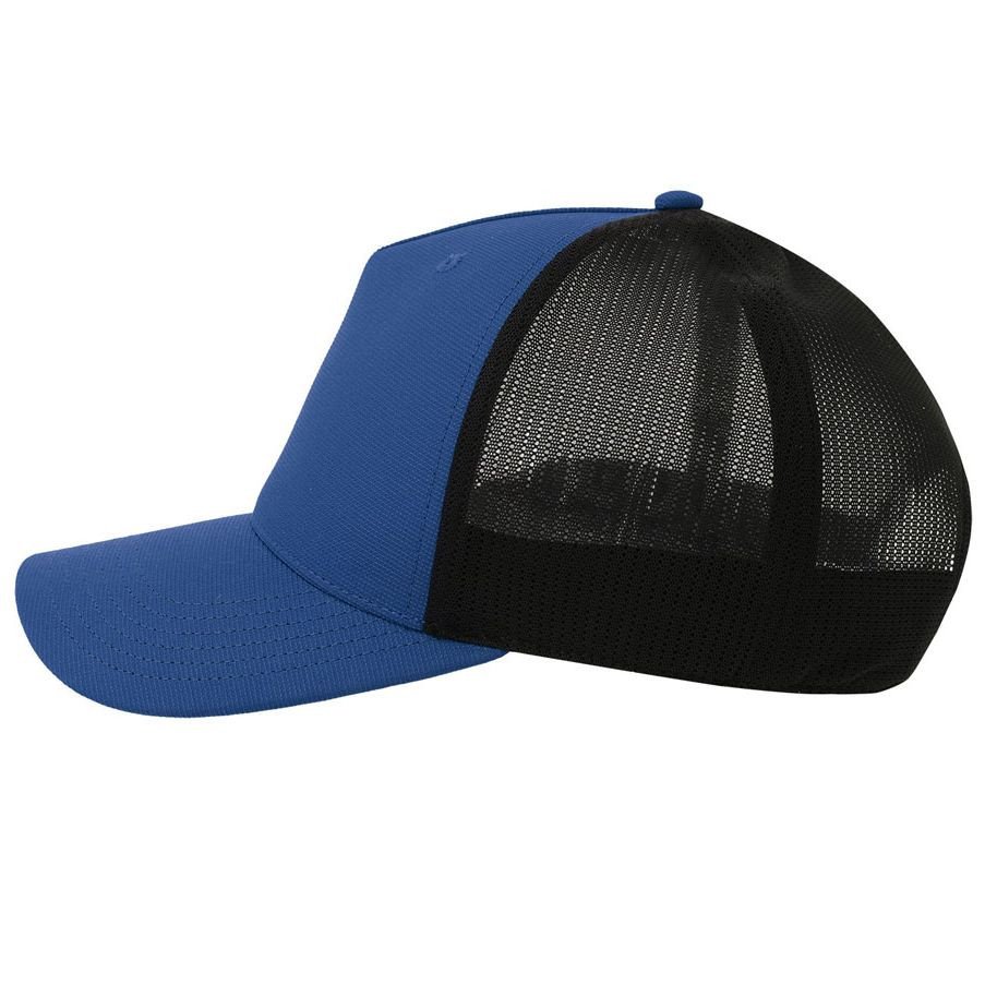 Casquette 5 pans respirante – textile personnalisé
