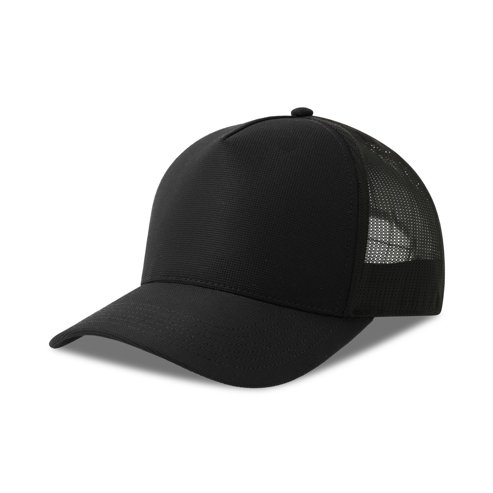 Casquette 5 pans respirante – textile personnalisé