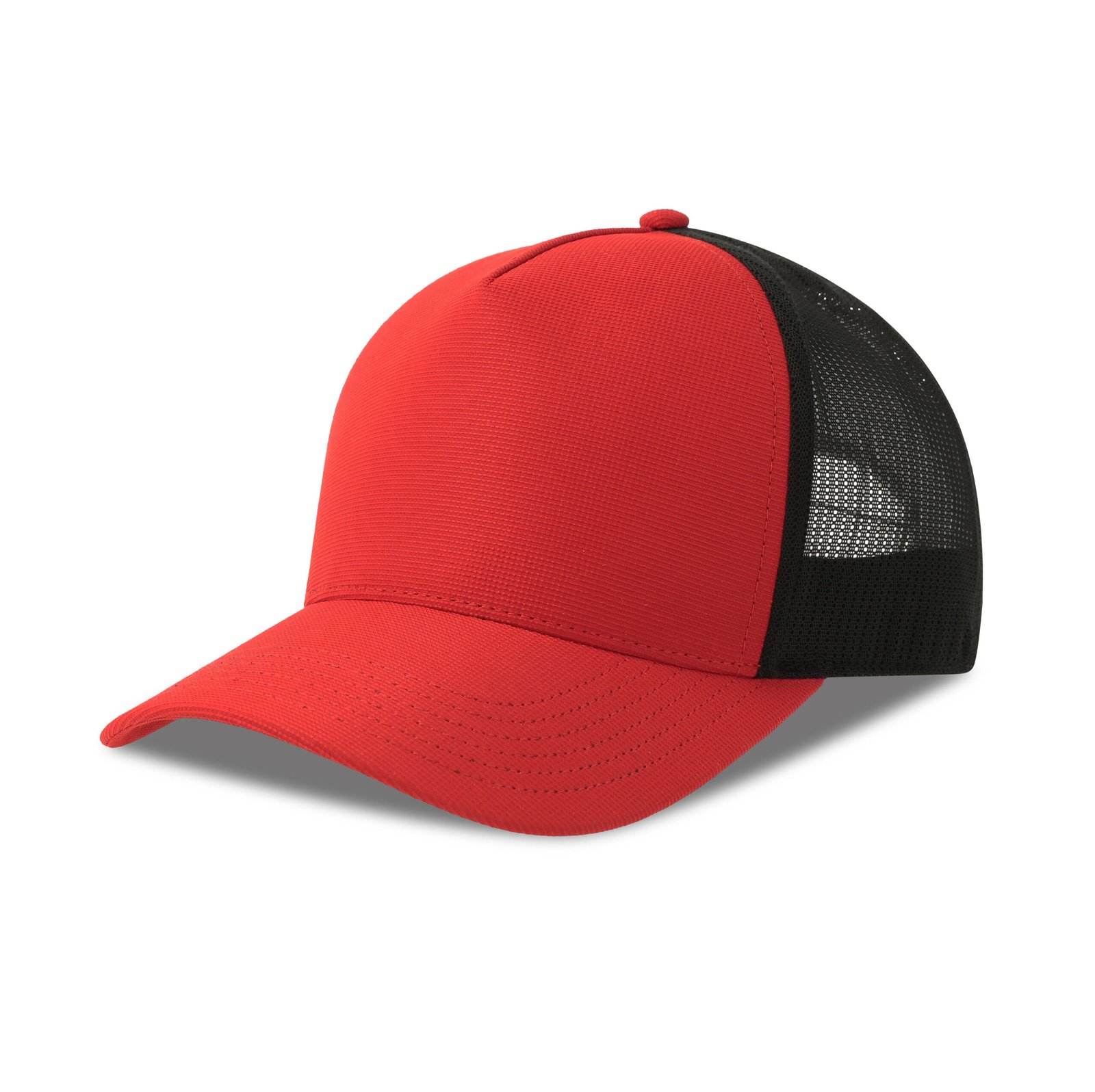 Casquette 5 pans respirante – textile personnalisé