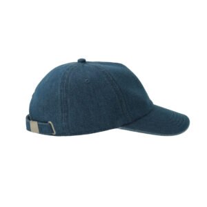Casquette Dad hat 5 pans en denim – casquette personnalisée