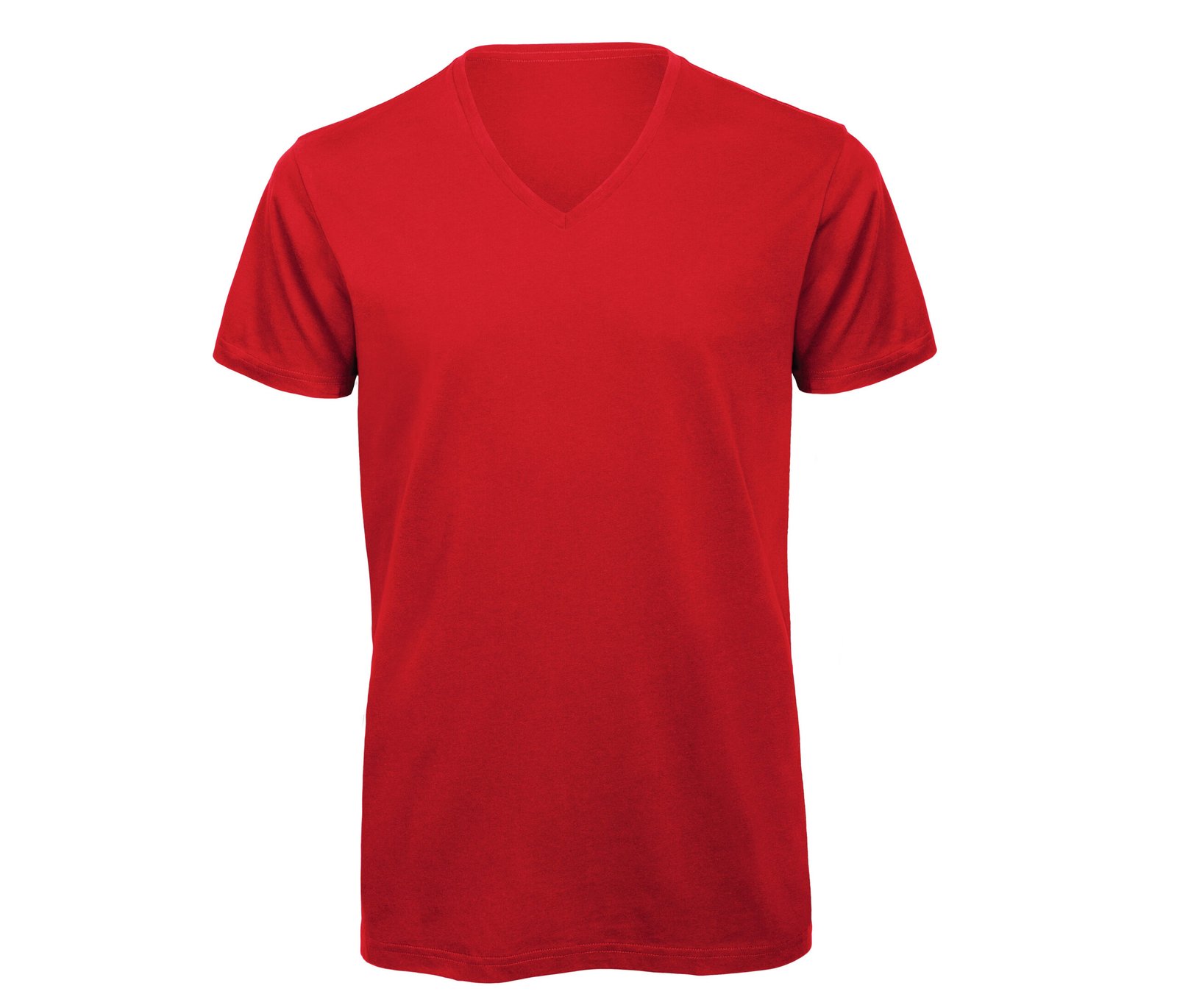 Tee-shirt homme col V en coton bio