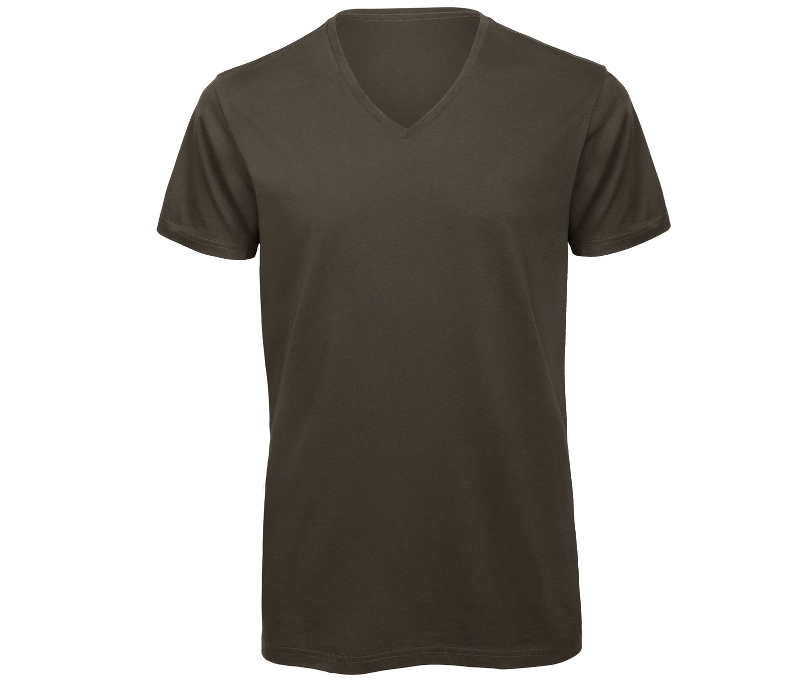 Tee-shirt homme col V en coton bio