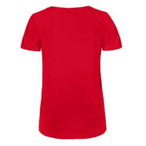 Tee-shirt femme col V en coton bio