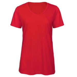 Tee-shirt col V femme Tri-blend
