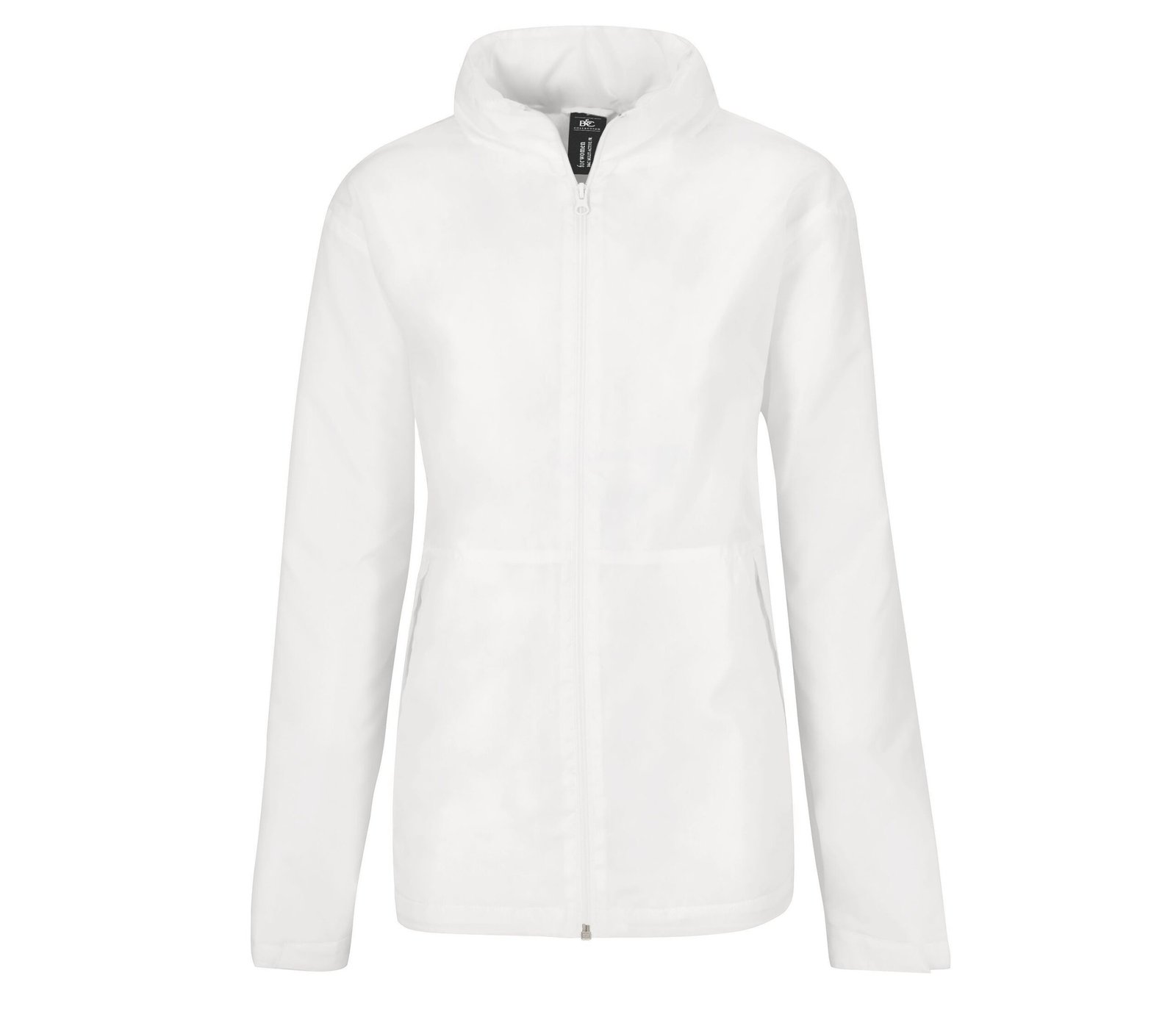 Veste coupe-vent doublée micropolaire femme