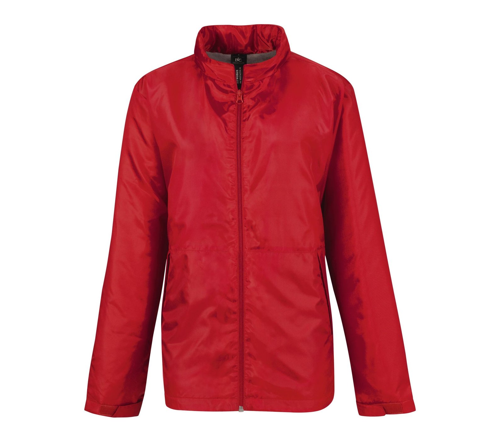 Veste coupe-vent doublée micropolaire femme
