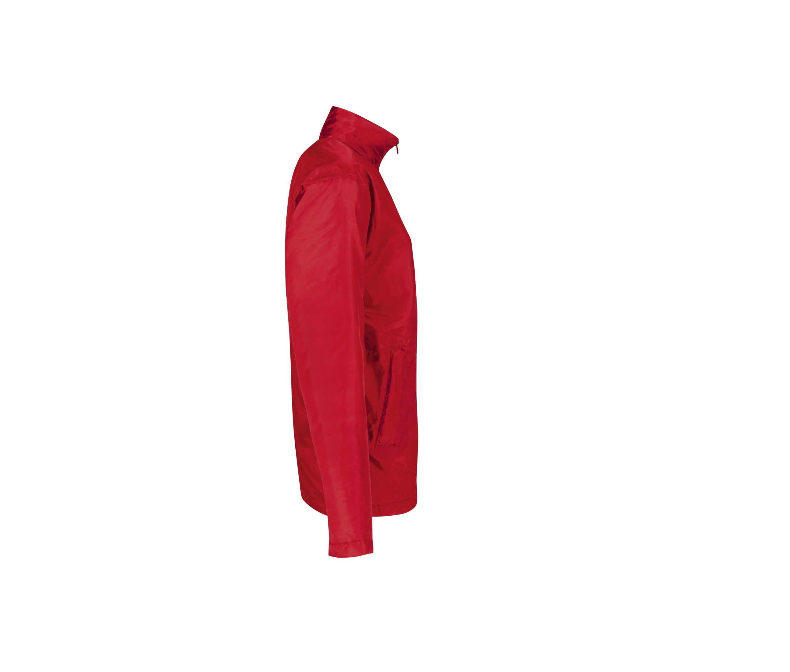 Veste coupe-vent doublée micropolaire femme