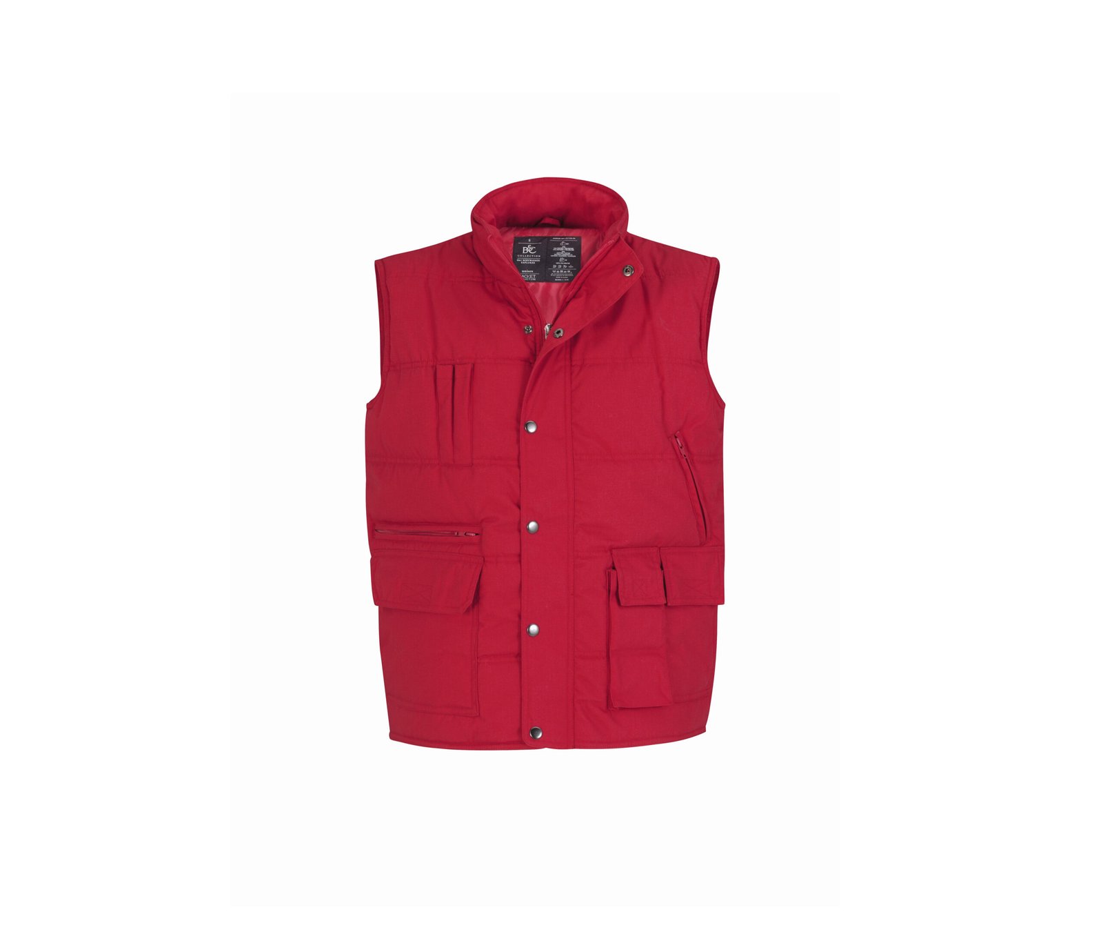 Bodywarmer multi-poches polycoton