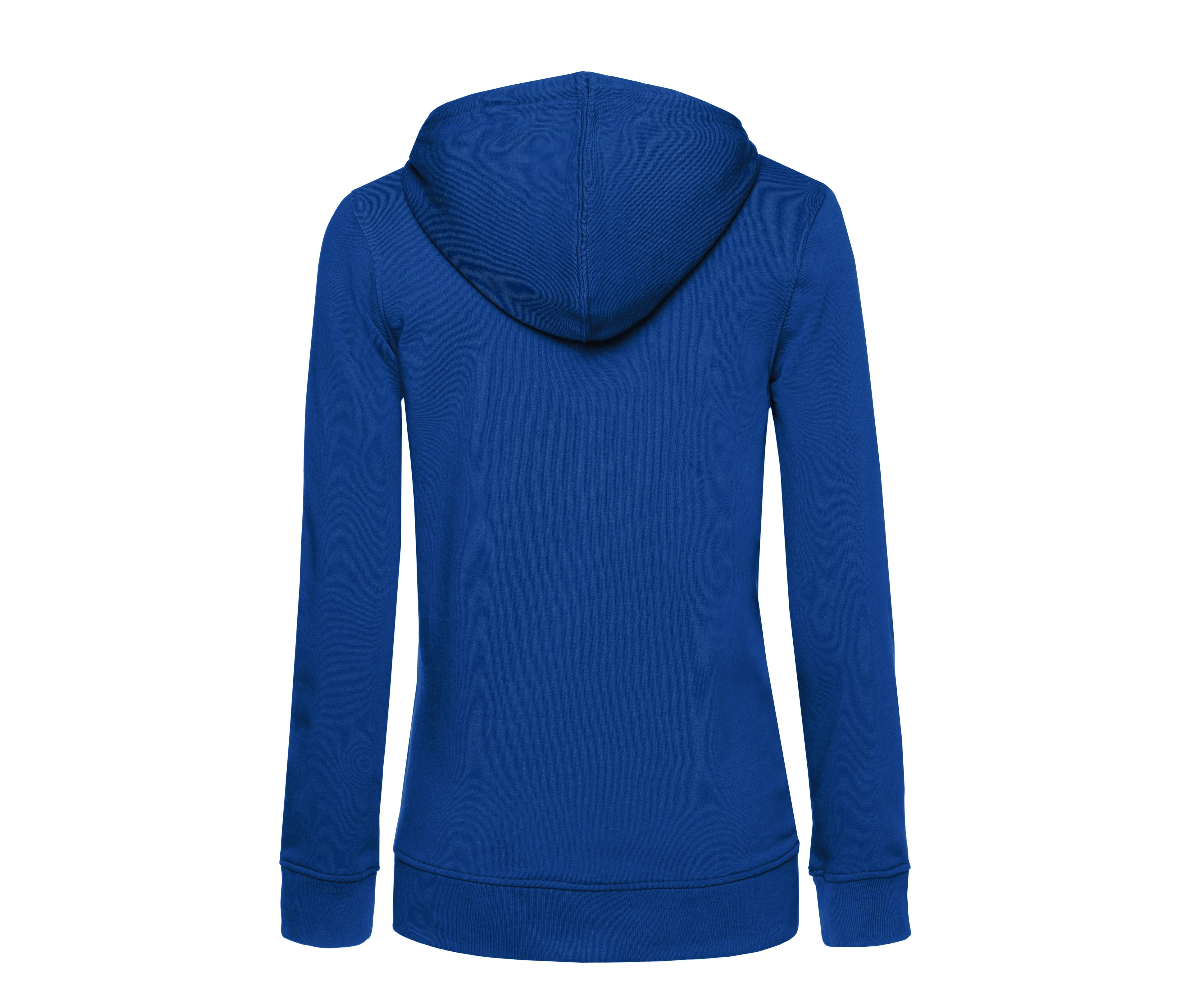 Sweat capuche zippé organique femme