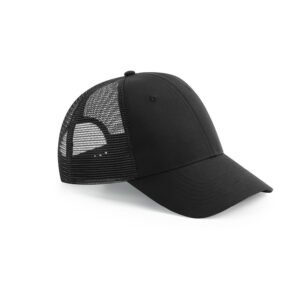 Casquette 6 pans style trucker en polyester recyclé