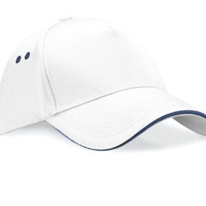 Casquette 5 pans bicolore