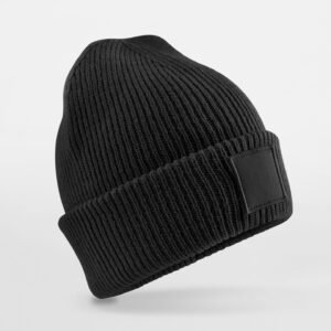 Bonnet enfant à large rabat avec empiècement – accessoire hiver personnalisé