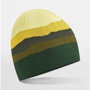 Bonnet boule Mountain Peaks – bonnet personnalisé