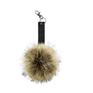 Porte-clés Pop Pom en fourrure