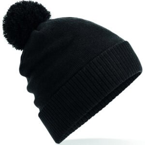 Bonnet avec pompon et intérieur polaire – accessoire hiver personnalisé