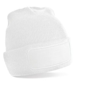 Bonnet avec zone de marquage – accessoire hiver personnalisé