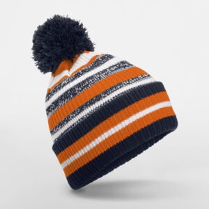 Bonnet avec pompon pour supporters