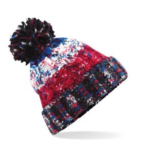 Bonnet Corkscrew avec pompon – accessoire hiver personnalisé