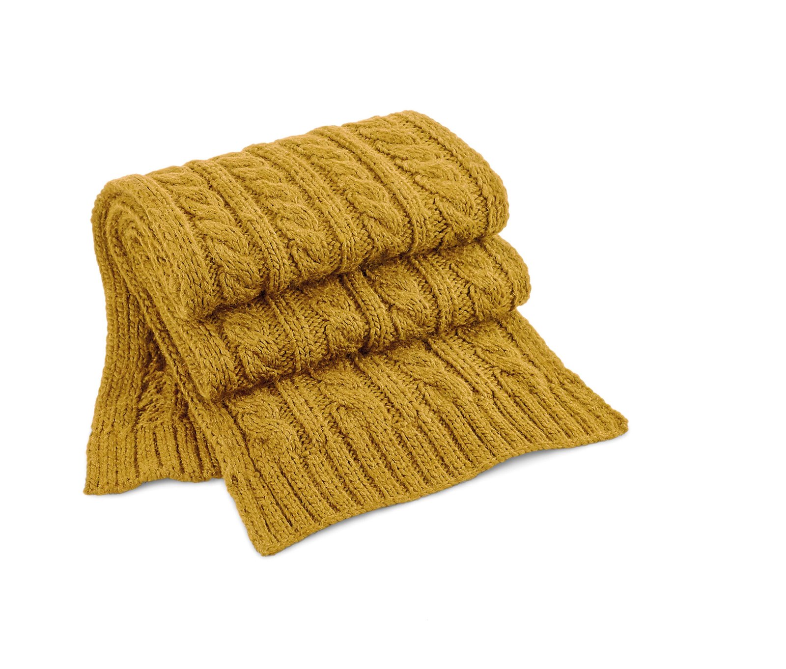 Écharpe motif torsadé – accessoire hiver personnalisé