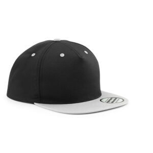 Casquette 5 pans avec visière contrastée