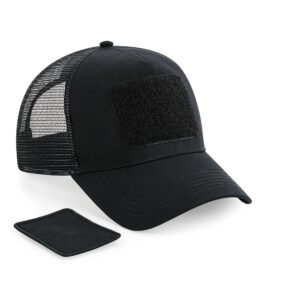 Casquette avec empiècement amovible