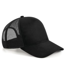 Casquette filet en polyester effet daim