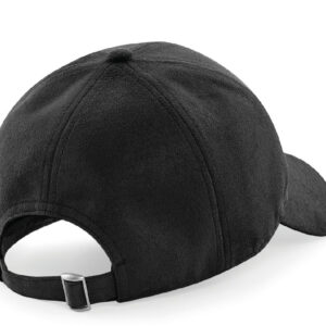 Casquette 6 pans en faux daim