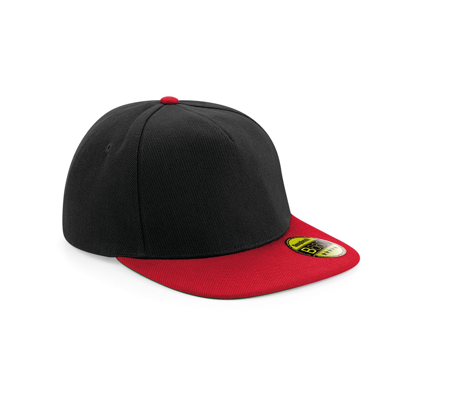 Casquette style rappeur avec visière contrastée