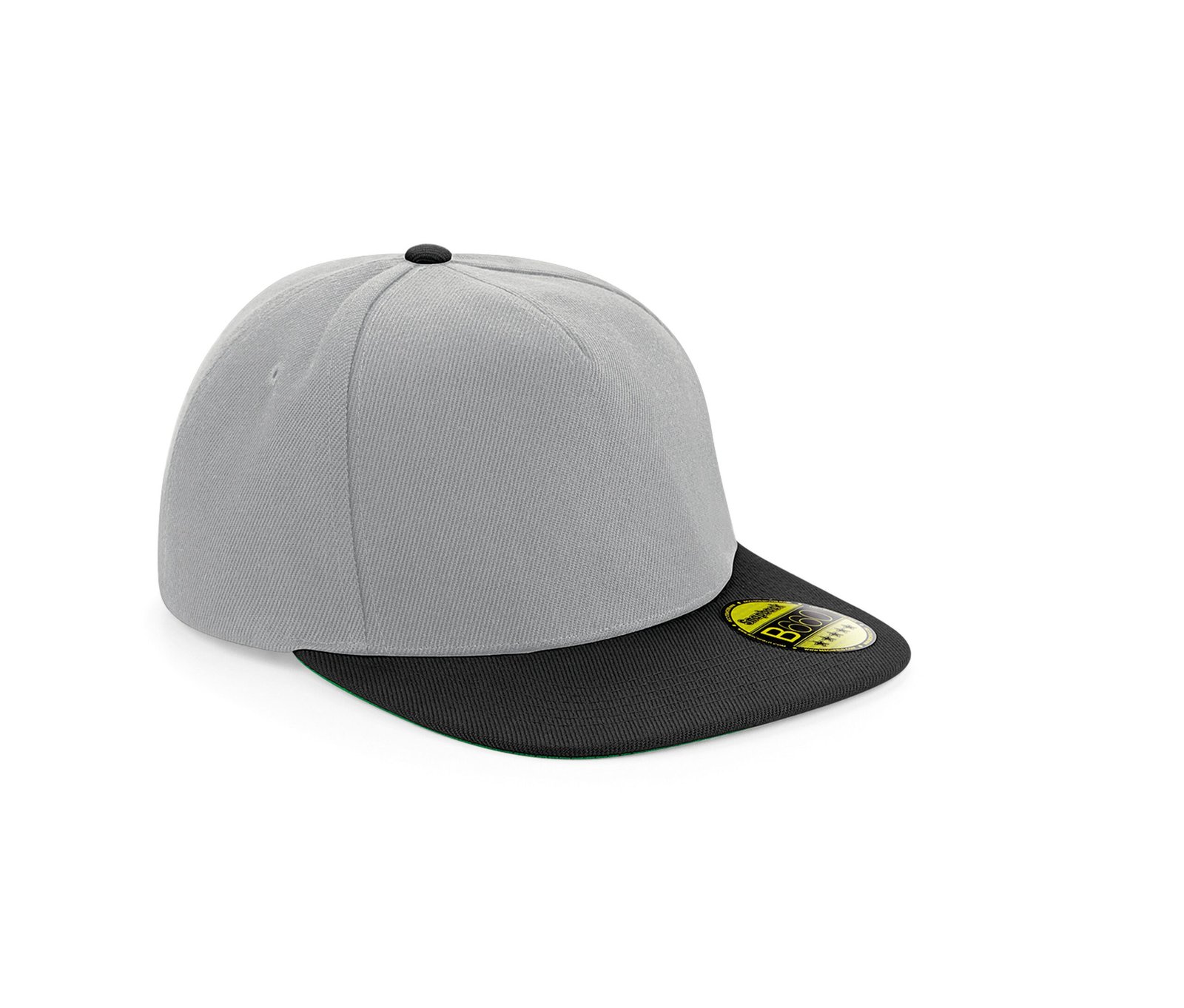 Casquette style rappeur avec visière contrastée
