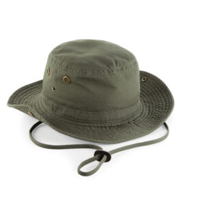 Chapeau en coton lourd délavé