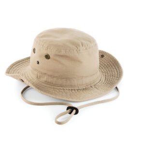 Chapeau en coton lourd délavé