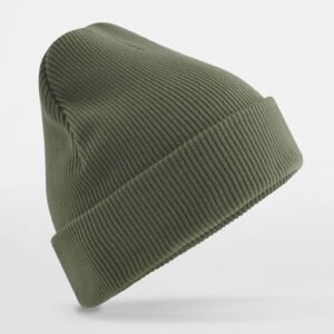 Bonnet en coton organique avec rabat