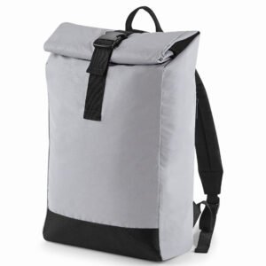 Sac à dos réfléchissant avec fermeture enroulable