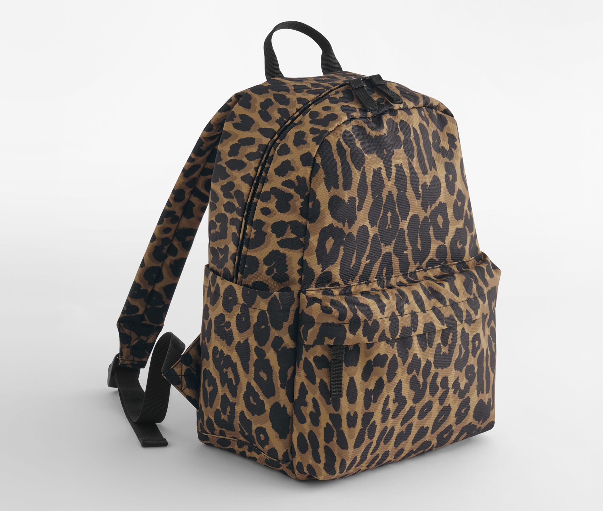 Petit sac à dos motif léopard