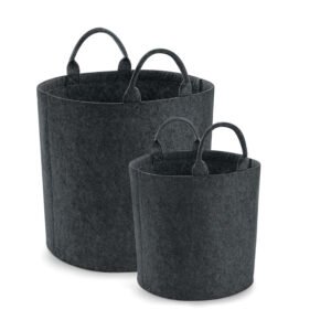 Panier en polyester feutrine