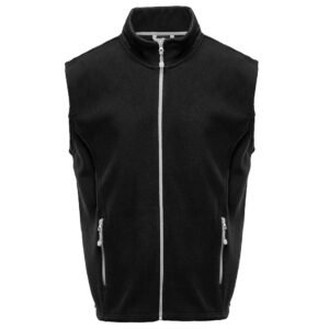 Bodywarmer polaire contrasté