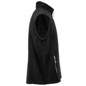 Bodywarmer polaire contrasté
