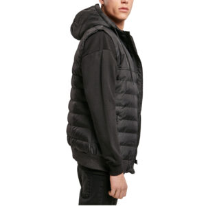 Bodywarmer à capuche