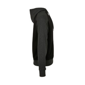 Sweat capuche manches raglan