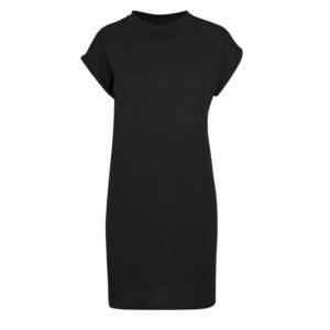 Robe manches retroussées