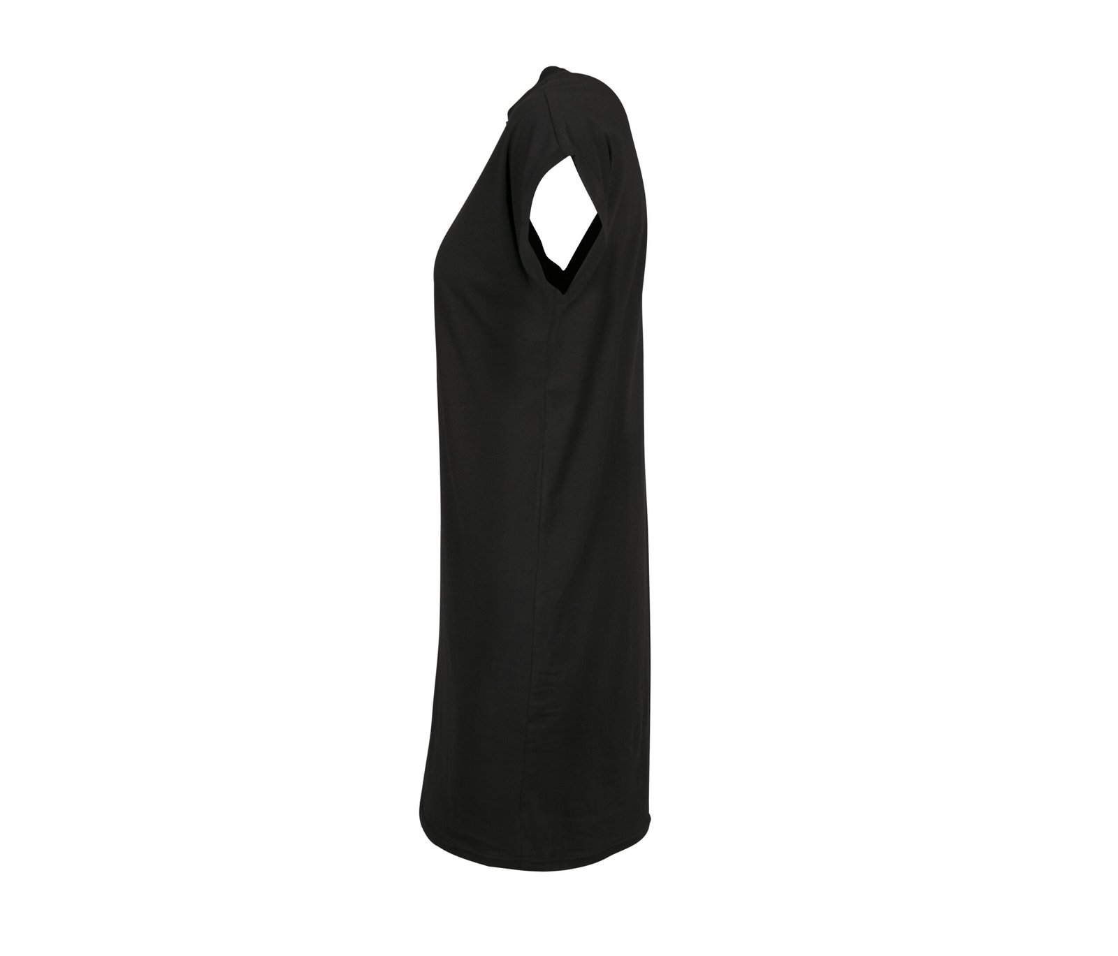 Robe manches retroussées
