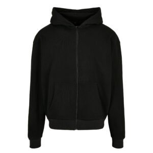 Sweat zippé à capuche très lourd