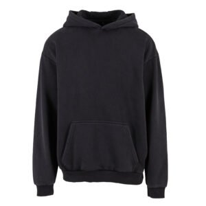 Sweat à capuche lourd délavé