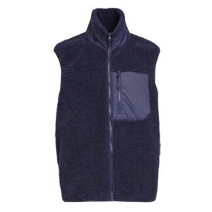 Bodywarmer polaire coupe-vent