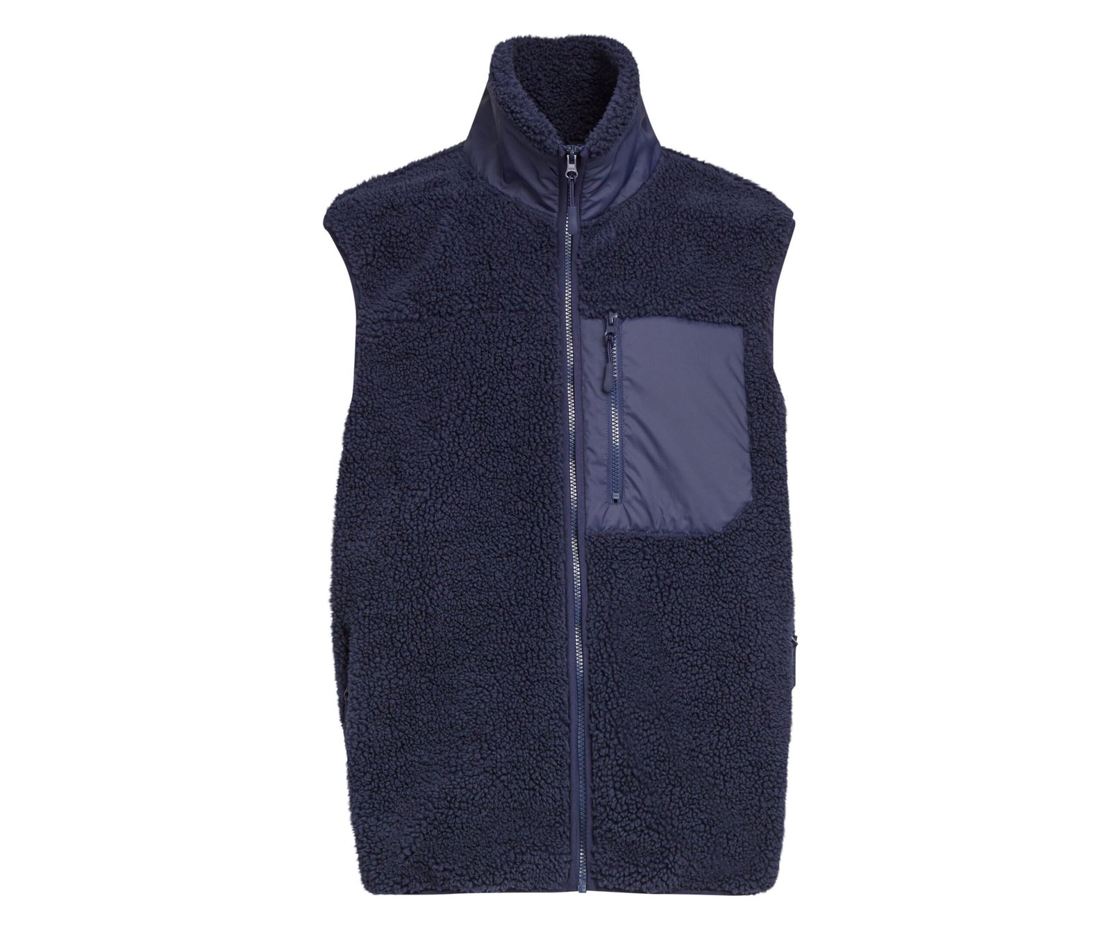 Bodywarmer polaire coupe-vent