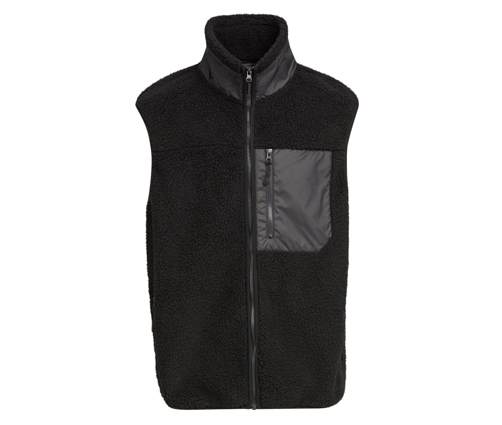 Bodywarmer polaire coupe-vent