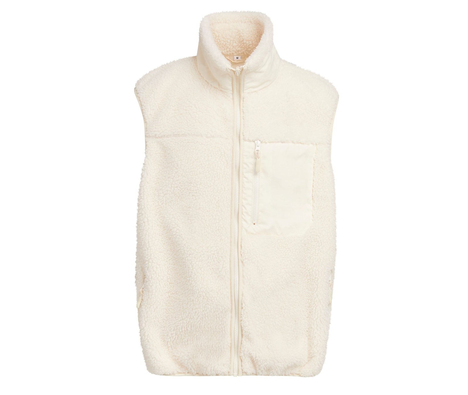 Bodywarmer polaire coupe-vent
