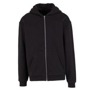 Sweat capuche zippé ample