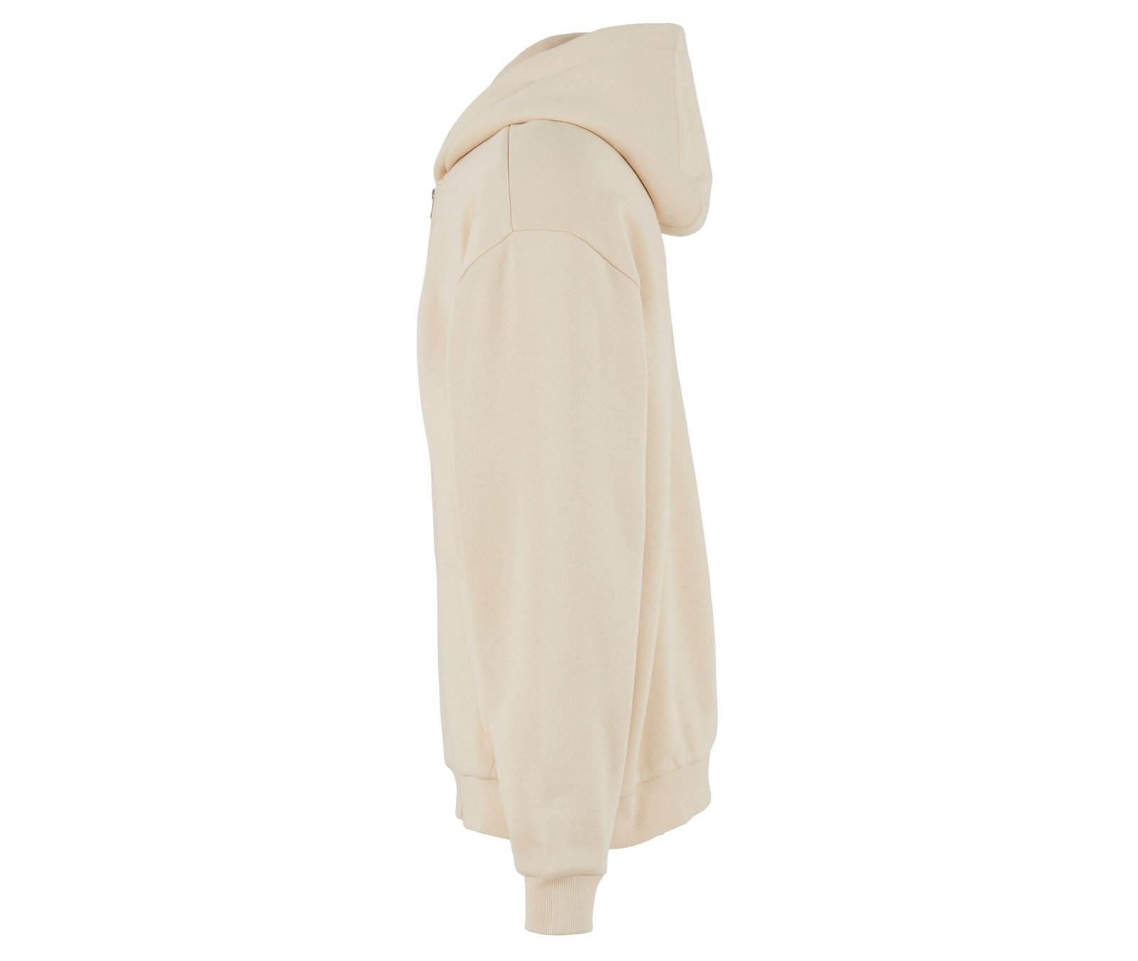 Sweat capuche zippé ample
